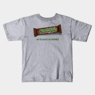 Nostalgia Chocolate Bar Kids T-Shirt